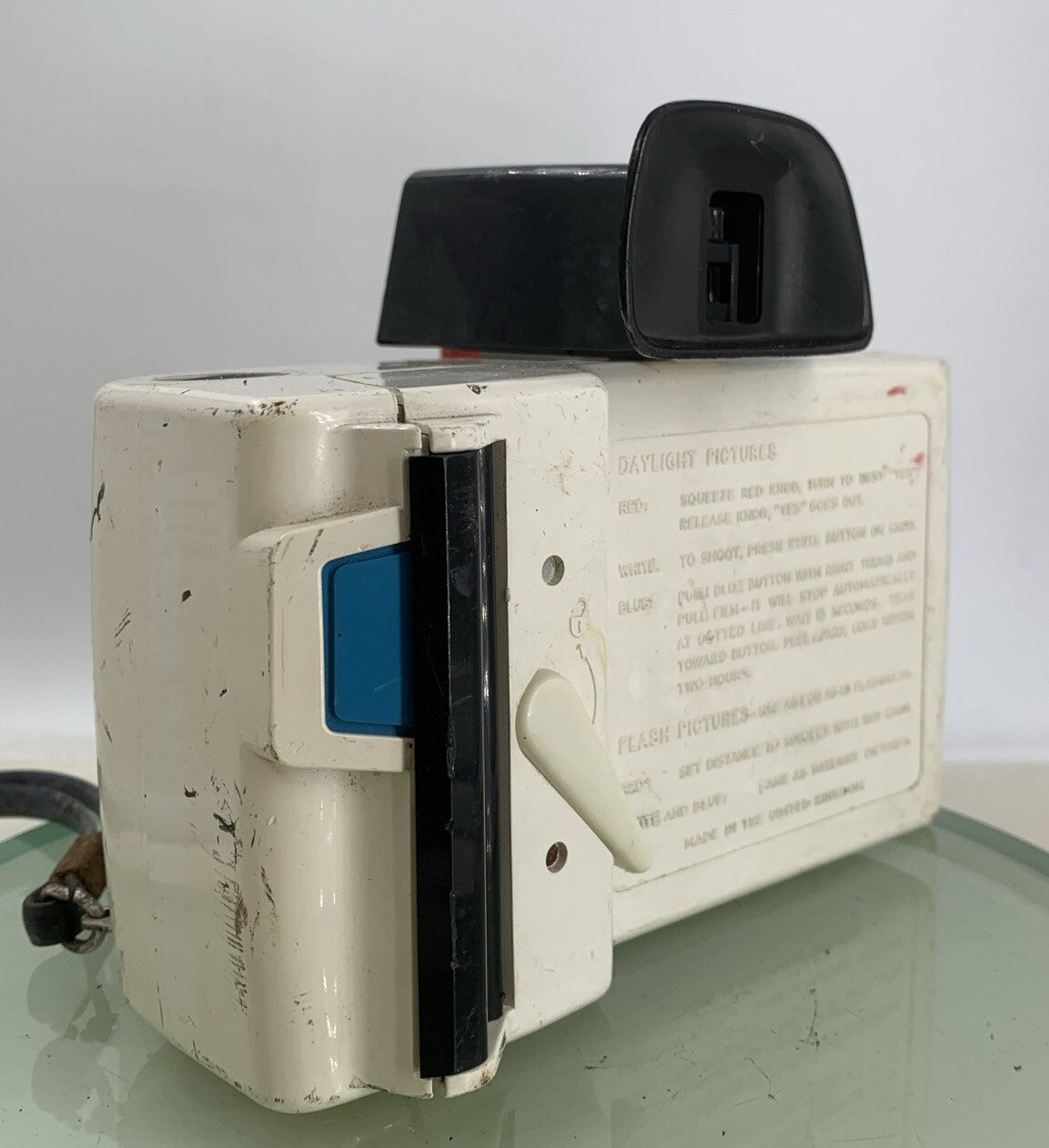Vintage Polaroid Swinger Model 20 Land Camera WHITE GOODCONDITION TESTED - 2264