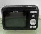 Canon PowerShot A480 10.0MP DIGITAL CAMERA BLACK NO CHARGER NO CARD TESTED - 2435