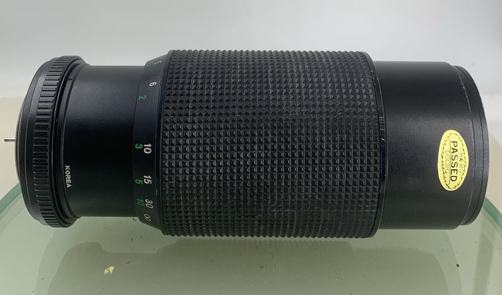 HANIMEX Auto Zoom C-MACRO 80-200 f4.5 Lens Pentax mount BLACK TESTED - 7202