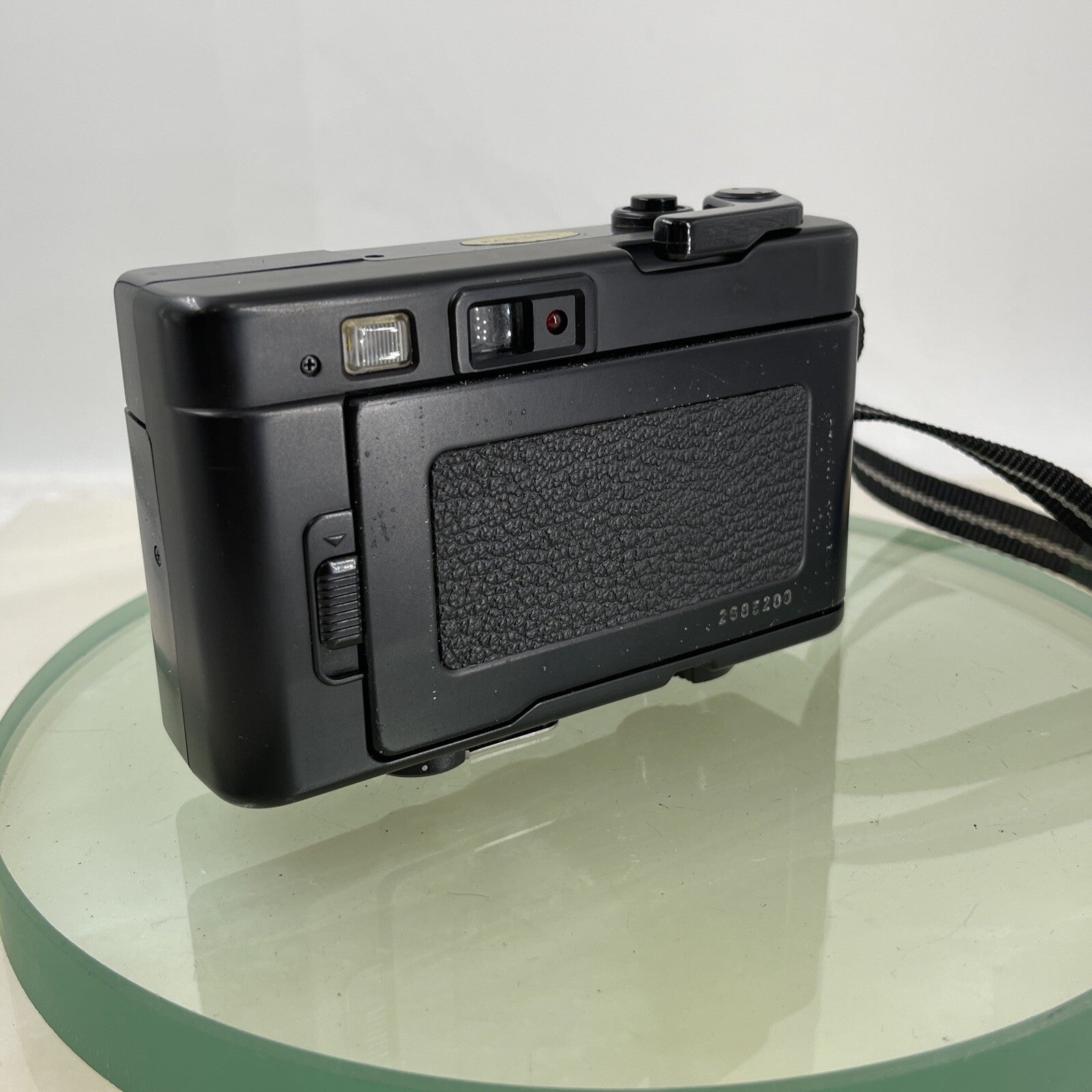 Konica Pop Compact 35mm film Camera with Case Vintage Rare Tested Working #5664