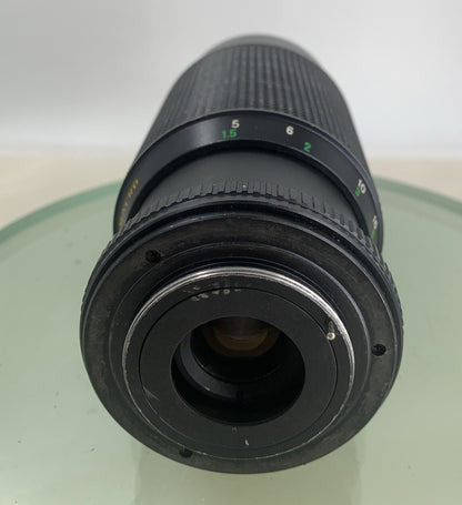 HANIMEX Auto Zoom C-MACRO 80-200 f4.5 Lens Pentax mount BLACK TESTED - 7204