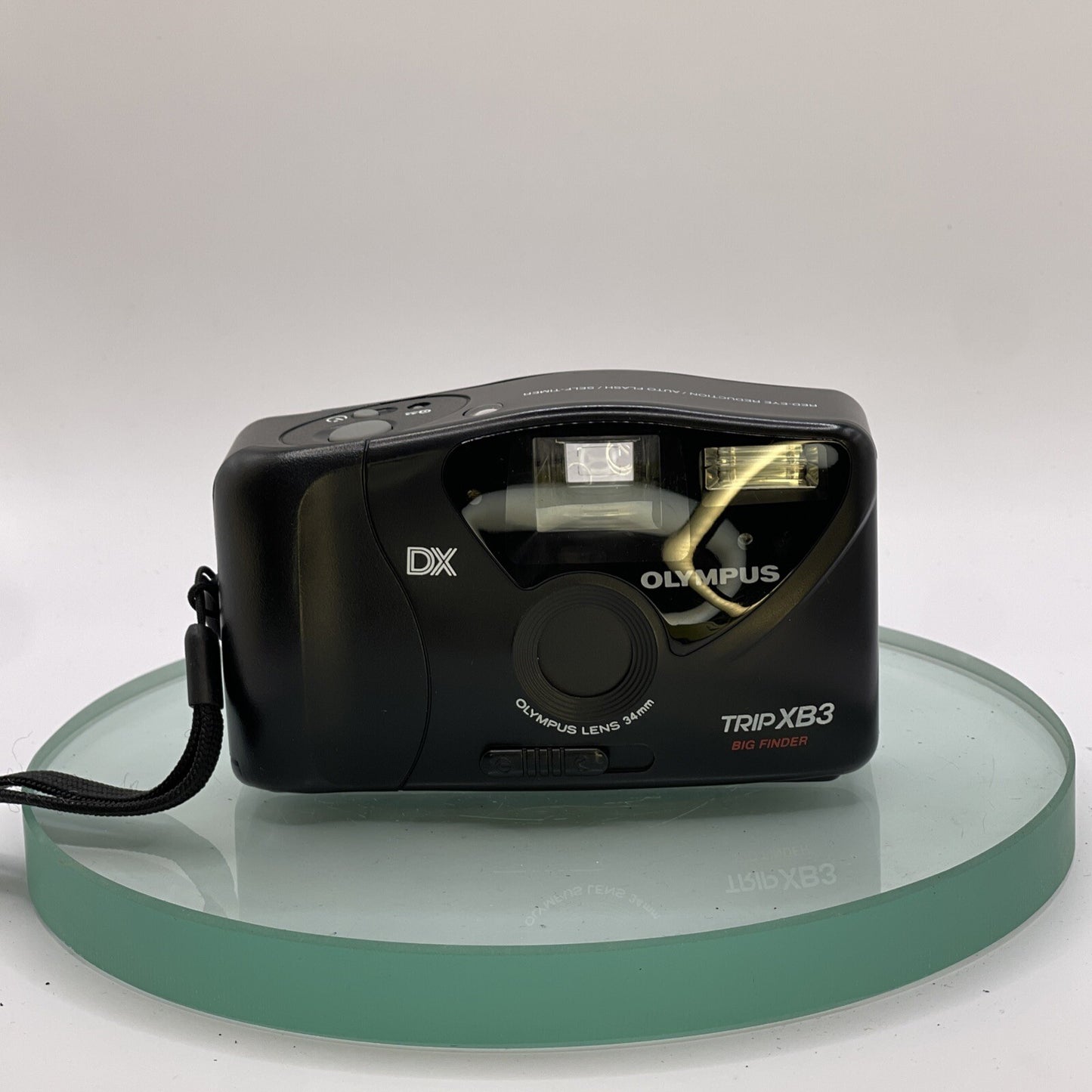 Olympus Trip XB3 Big Finder BLACK 35mm Film Camera **TESTED & FULLY WORKING**4106