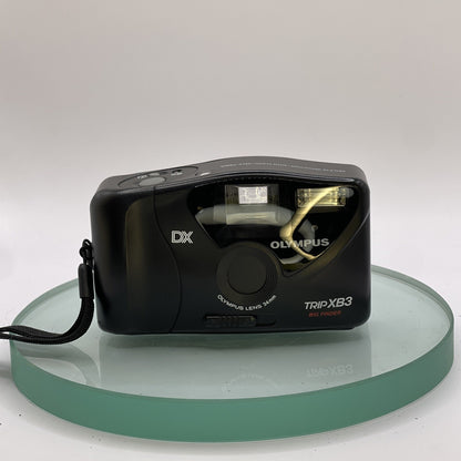 Olympus Trip XB3 Big Finder BLACK 35mm Film Camera **TESTED & FULLY WORKING**4106