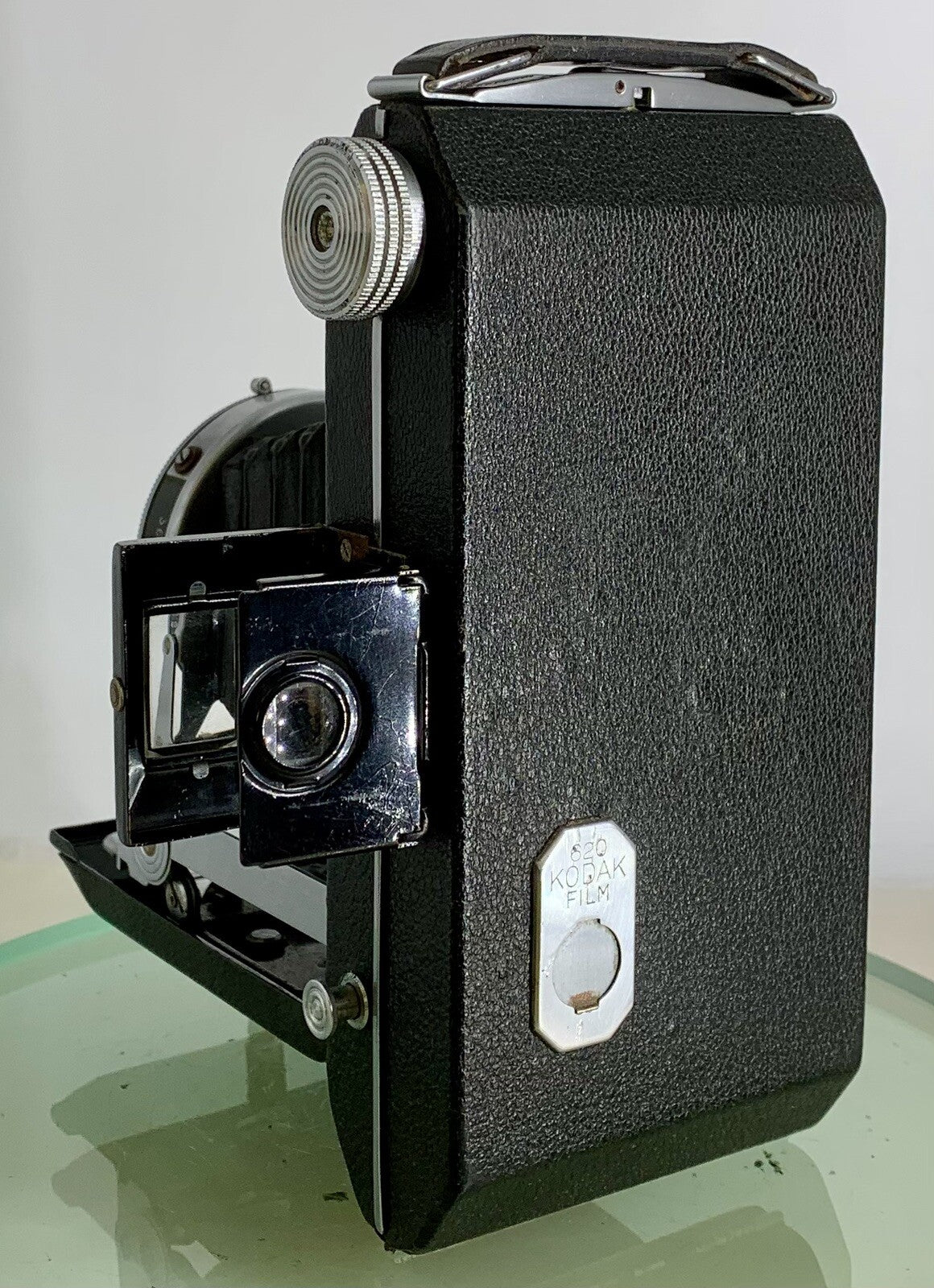 VINTAGE KODAK LONDON 100mm ANASTAR f/4.5 MOUNT 370 SIX 20 KODAK a FOLDING CAMERA4