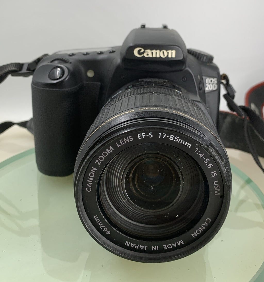 Canon EOS 20D 8.2MP Digital SLR Camera+CHARGER+512 MB CARD BLACK TESTED - 3731