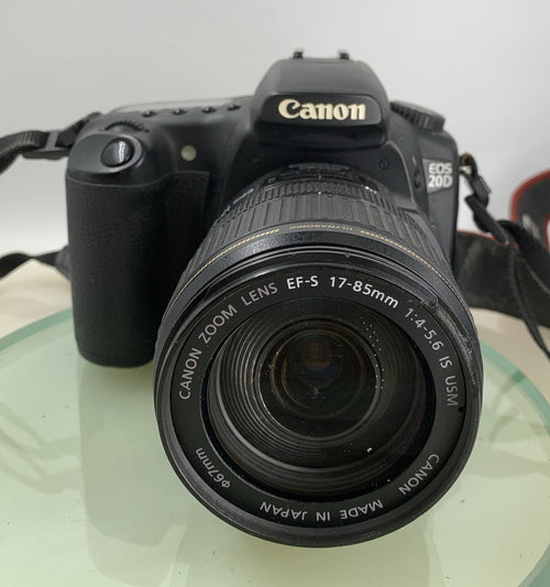 Canon EOS 20D 8.2MP Digital SLR Camera+CHARGER+512 MB CARD BLACK TESTED - 3731