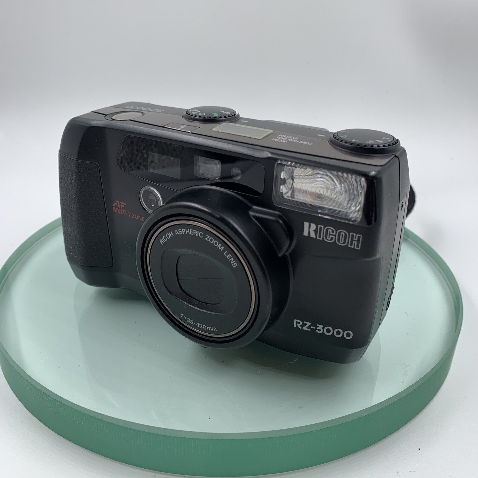 RICOH RZ-3000 CAMERA RICOH ASPHERIC ZOOM LENS f=38-130mm  #TESTED # VGC # 9331