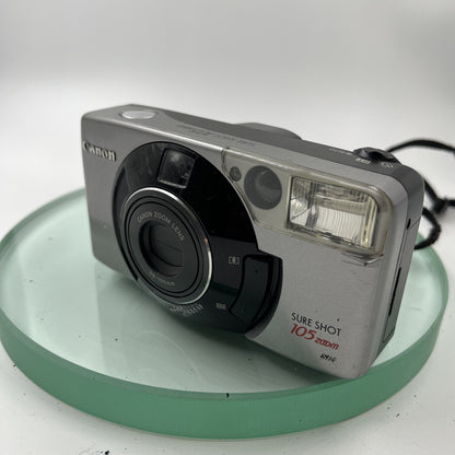 Canon Sure Shot 105 Zoom SAF Point & Shoot Autofocus 35mm Film Camera # 4352