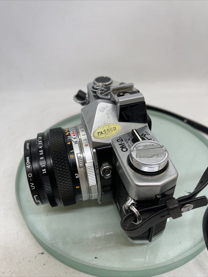 Olympus OM-2N MD 35mm Film SLR Manual Camera Olympus AUTO S50mm F/1.8 Zuiko Lens7