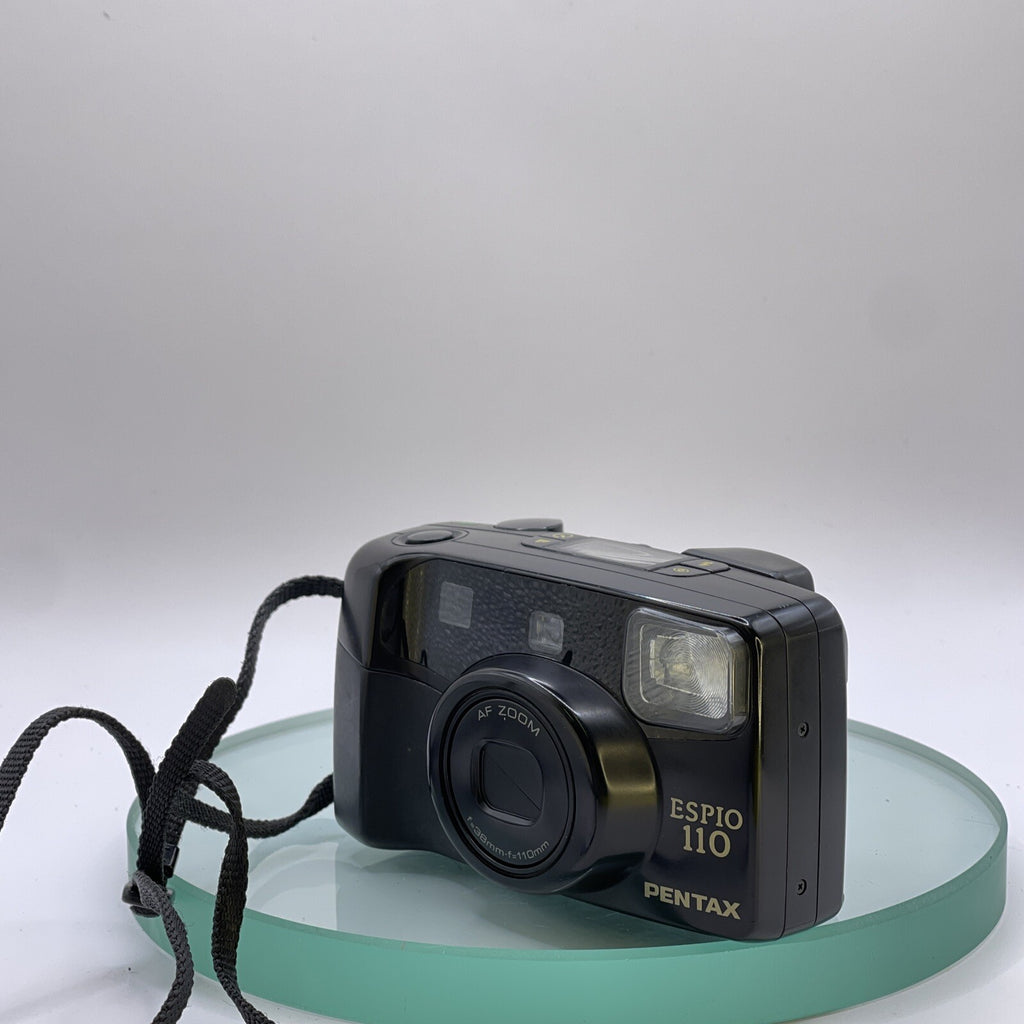 Pentax Espio 110 Compact Film Camera 38-110mm Point & Shoot Lens With Case #5352
