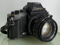 Canon New F-1 35mm SLR Film Camera+ FAST 50mm f/1.4 Prime Lens(CLEAN) TESTED#2160