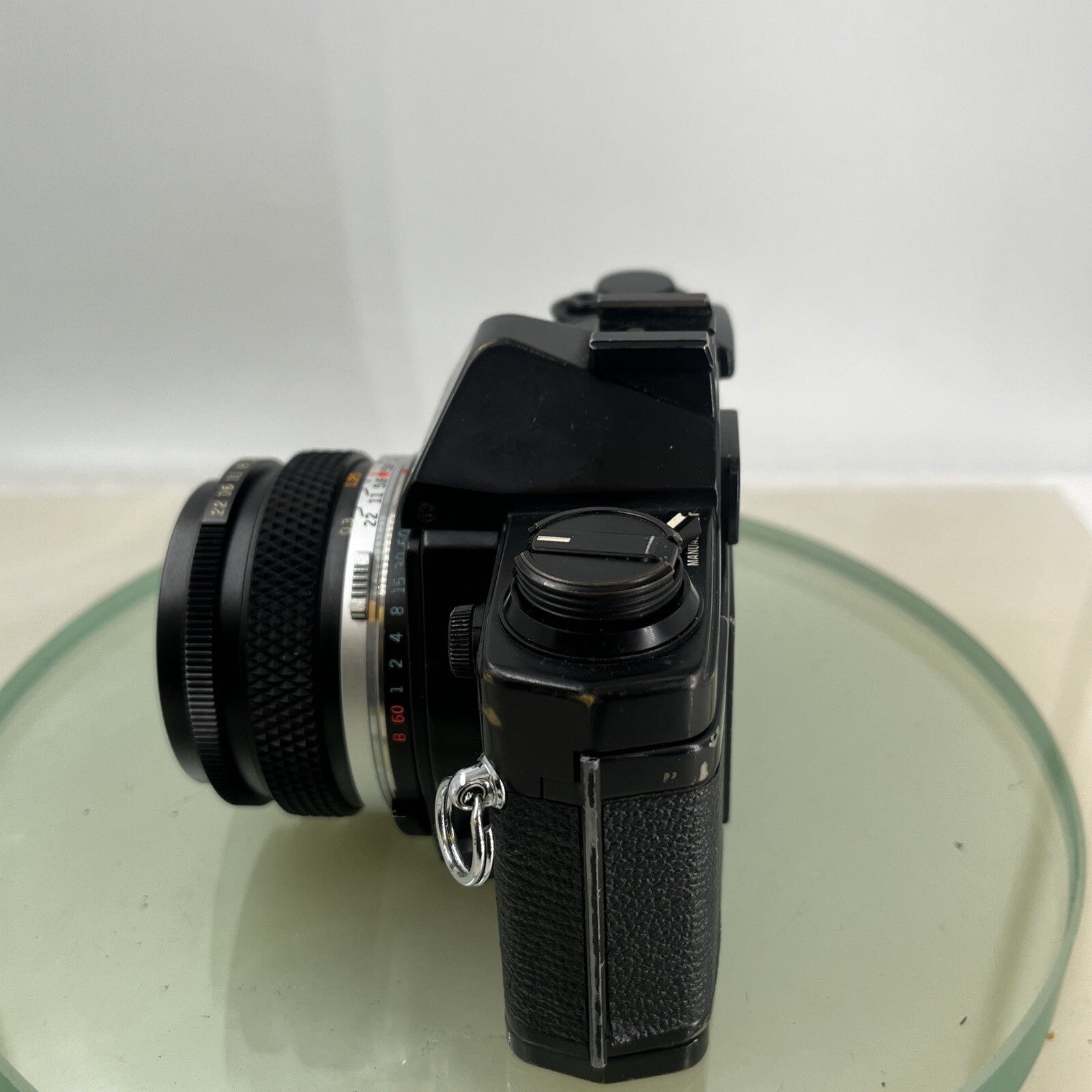 Olympus OM-2 Spot / Program SLR Camera+Olympus Zuiko  28mm f2.8 TESTED  #8833