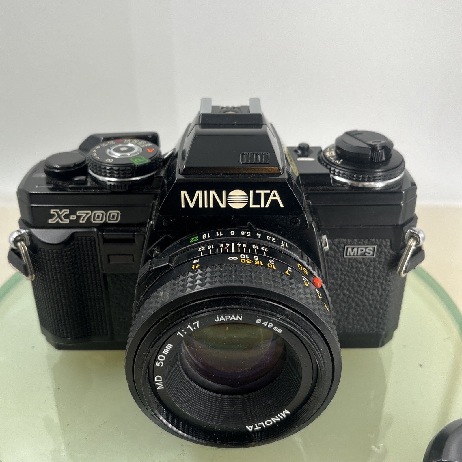 Minolta X-700 35mm Film SLR Manual Camera w-Minolta 50mm f/1.7 MD Lens ++ - #8788