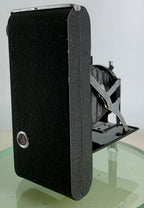 VINTAGE KERSHAW EIGHT-20 PENGUIN BLACK MADE IN ENGLAND FOLDING CAMERA TESTED-3263