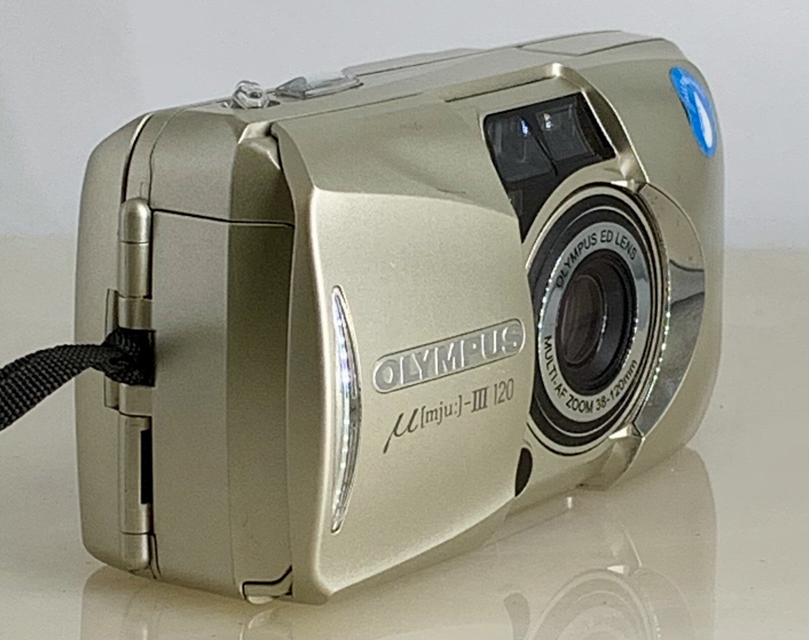 Olympus µ [Mju:] - III Zoom 120 Compact 35mm Film Point & Shoot Camera Silver912
