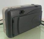 PRETEC KH-7O ZOOM POINT AND SHOOT FILM CAMERA SILVER WITH COVER TESTED - 2284