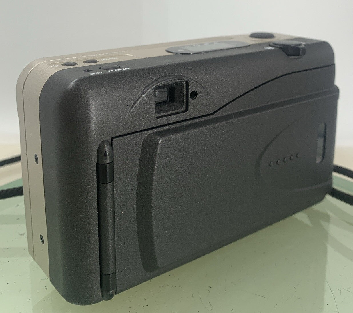 PRETEC KH-7O ZOOM POINT AND SHOOT FILM CAMERA SILVER WITH COVER TESTED - 2284