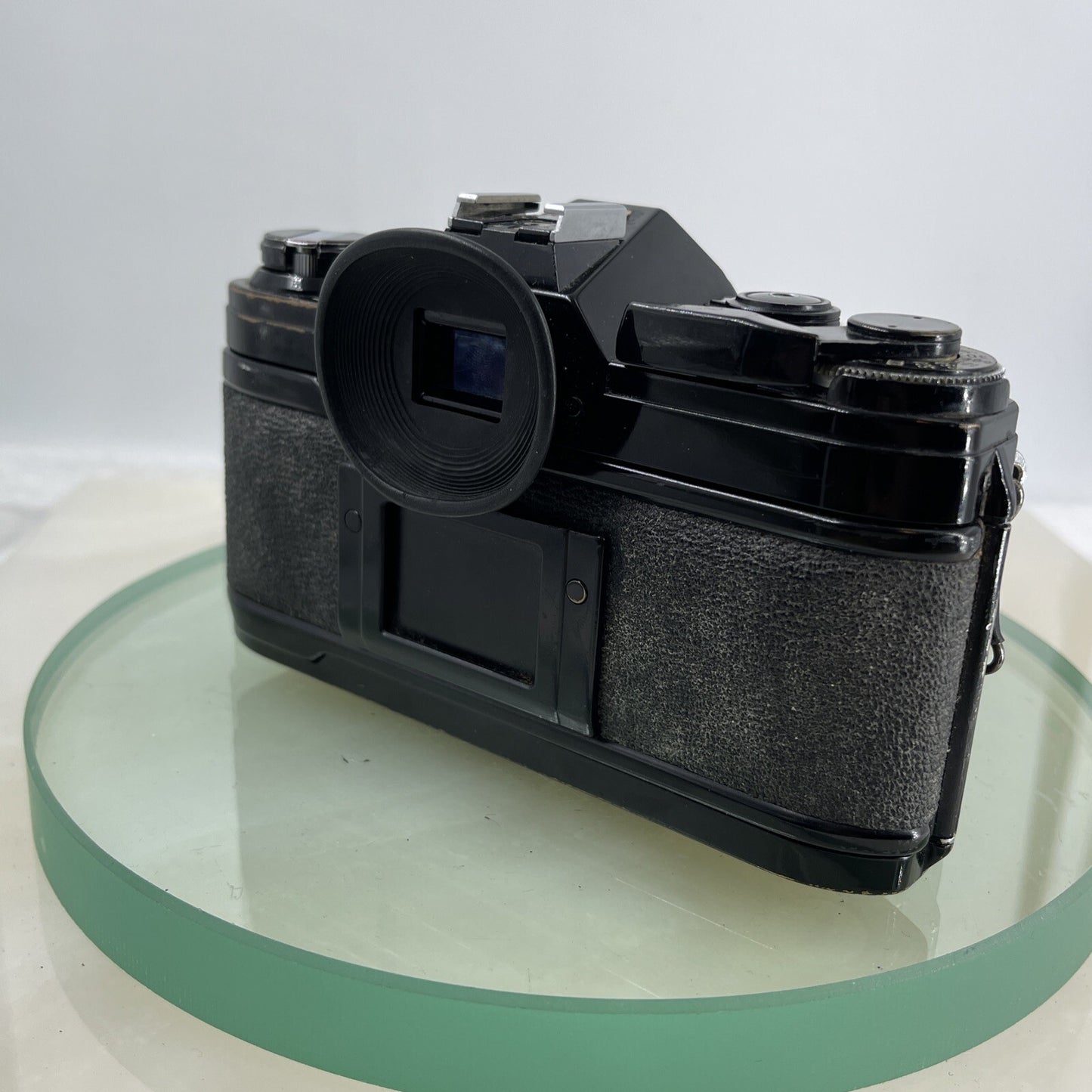 Canon AE-1  Black 35mm SLR Film Manual Camera + Canon 35-70mm Lens TESTED #5965