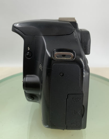 Canon EOS 450D 12.2 MP BLACK WITH CHARGER+WIRE AND BOOK MANUAL -TESTED -9102