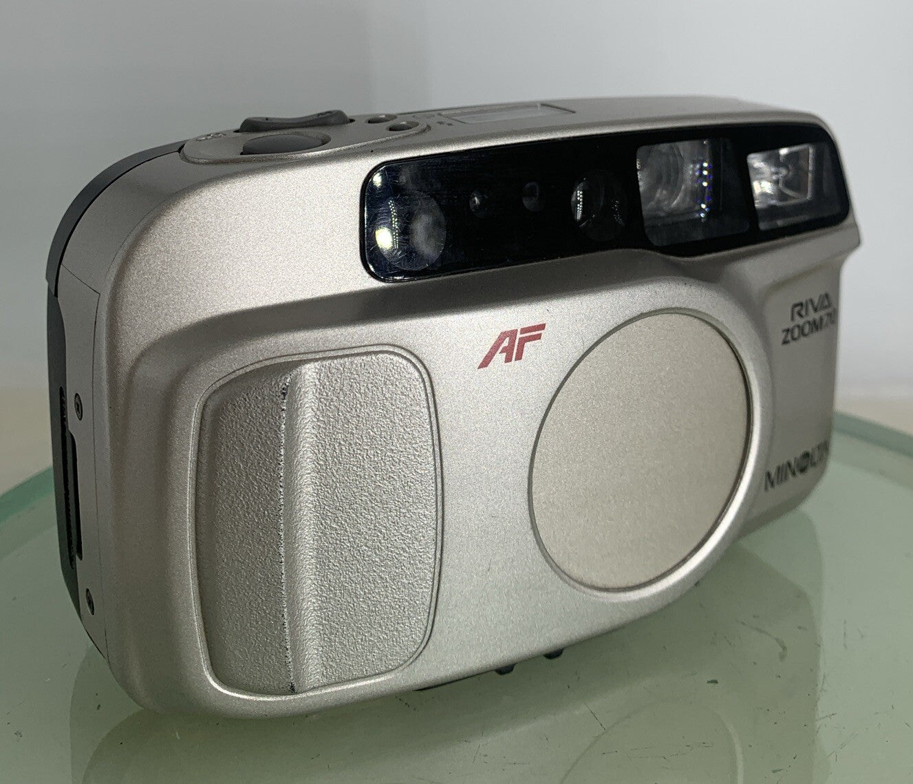 Minolta AF Riva ZOOM 70 COMPACT FILM CAMERA POINT AND SHOOT TESTED - 8350
