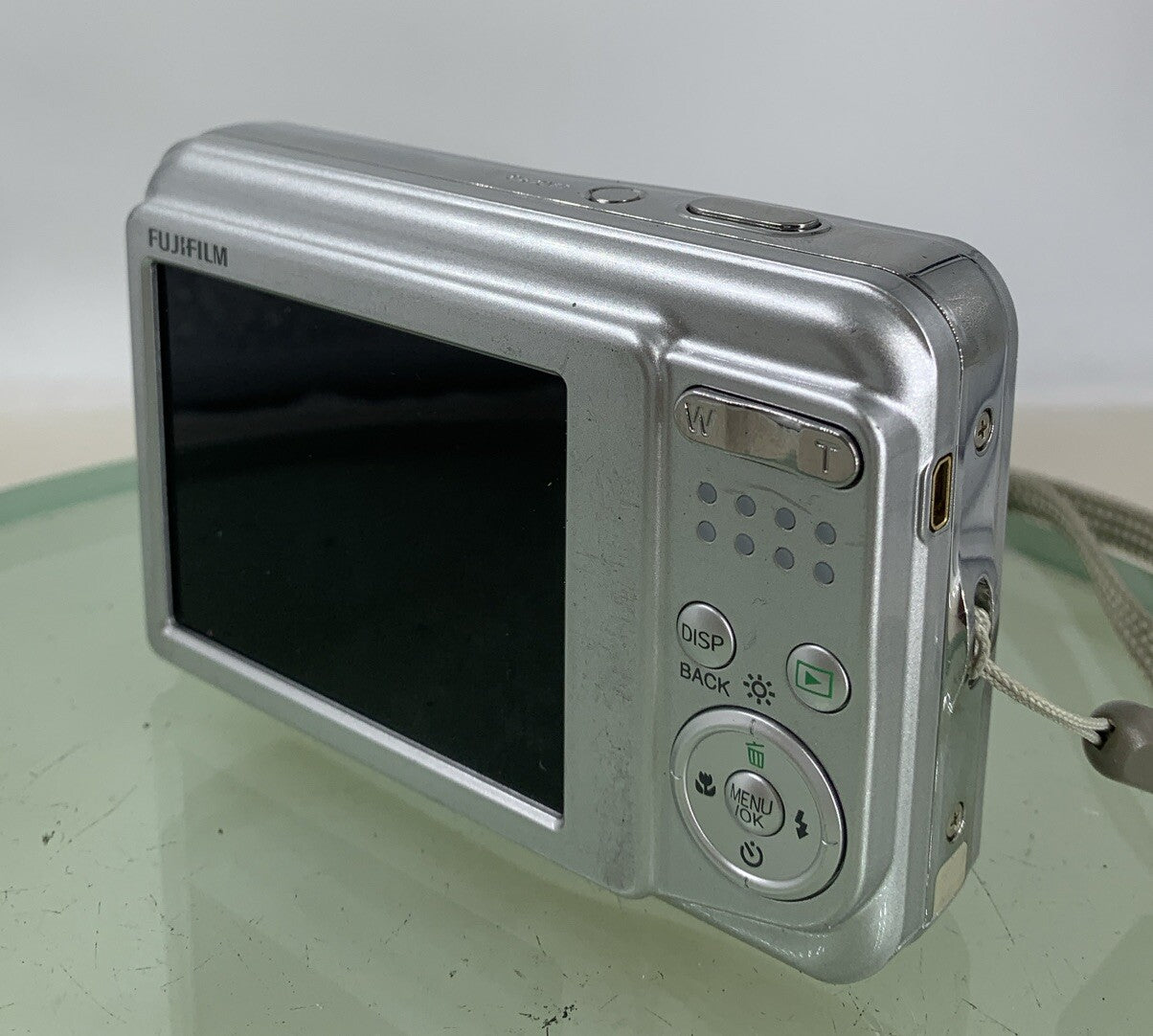Fujifilm Finepix A170 10.2MP 3x Zoom Digital Camera Silver NO CARD TESTED - 4006
