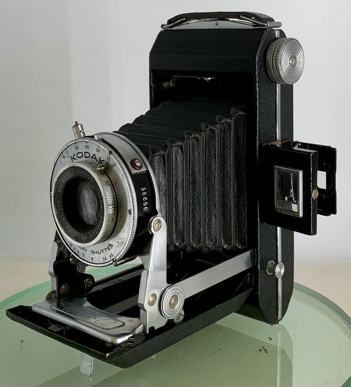 VINTAGE KODAK LONDON 100mm ANASTAR f/4.5 MOUNT 370 SIX 20 KODAK a FOLDING CAMERA6