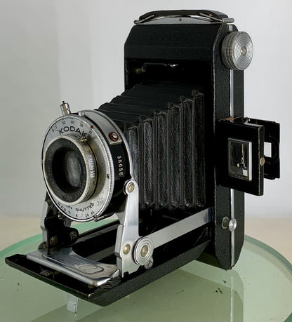 VINTAGE KODAK LONDON 100mm ANASTAR f/4.5 MOUNT 370 SIX 20 KODAK a FOLDING CAMERA6
