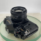 BEAUTIFUL Canon A-1 35mm SLR Camera Body+ FD 50mm f/1.8 FULLY WORKING #7417
