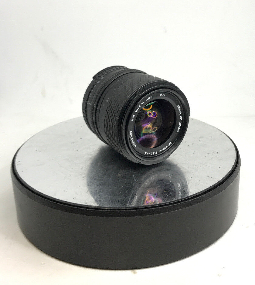 Sigma UC Zoom 28-70mm 1:3.5-4.5 Multi Coated Pentax PK  Mount  GREAT #1370