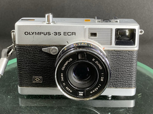 1970s Olympus 35 ECR 35mm Auto-Exposure Rangefinder Camera(UNTESTED)#6171