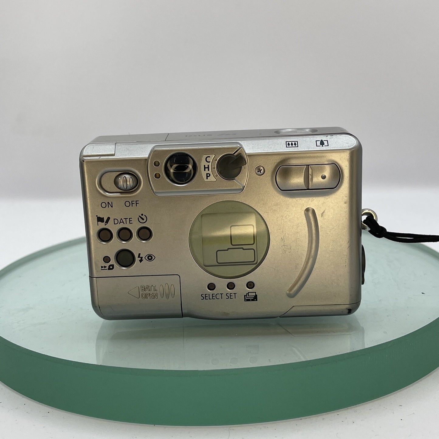 CANON IXUS Z65 QUARTZ DATE~PANORAMA APS FILM CAMERA~24-65MM LENS~ORG CASE#1913