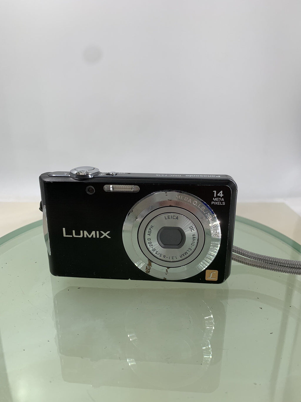 Panasonic LUMIX DMC-FS16 14MP Digital Camera+WIRE+CHARGER+COVER TESTED - 1751