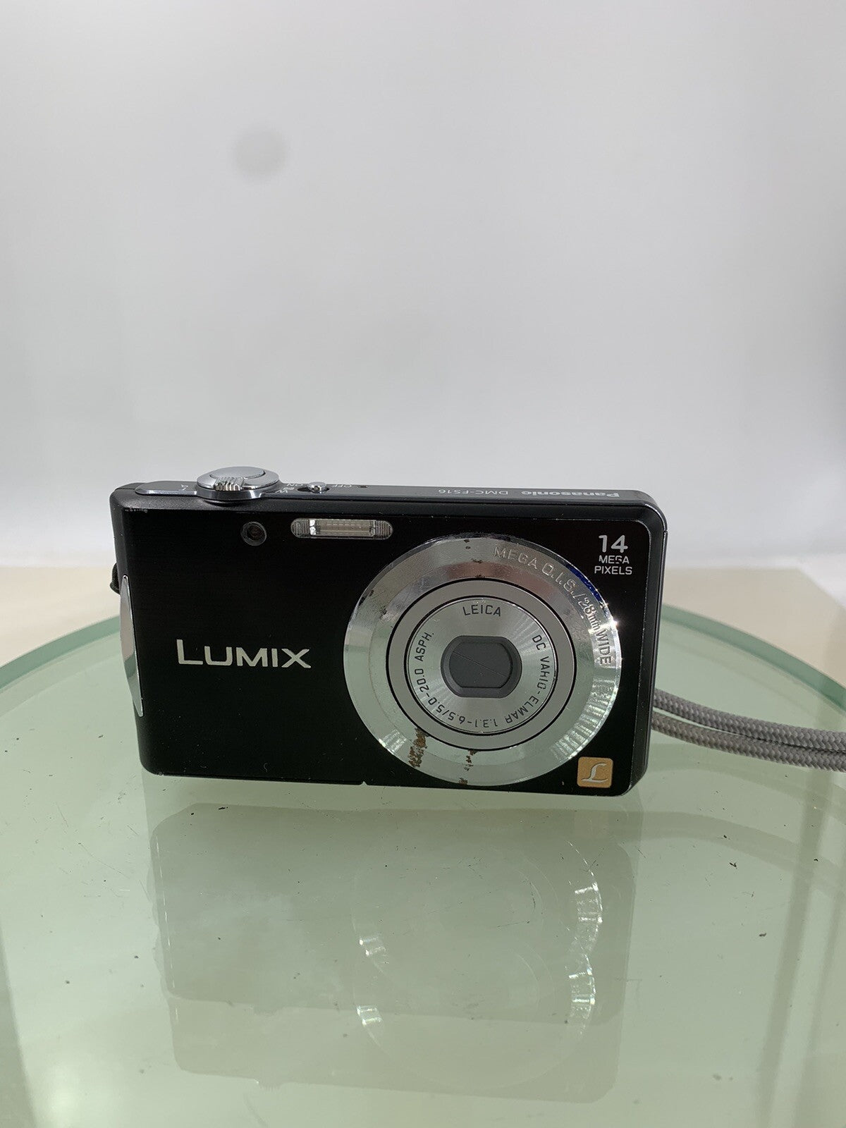 Panasonic LUMIX DMC-FS16 14MP Digital Camera+WIRE+CHARGER+COVER TESTED - 1751