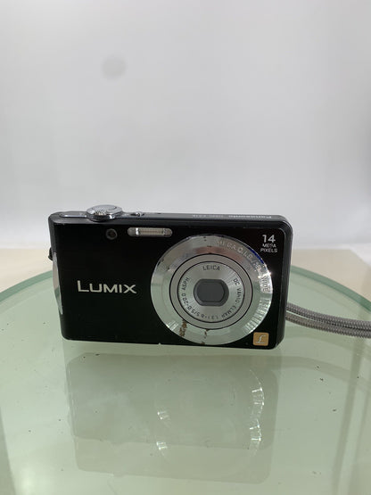 Panasonic LUMIX DMC-FS16 14MP Digital Camera+WIRE+CHARGER+COVER TESTED - 1751