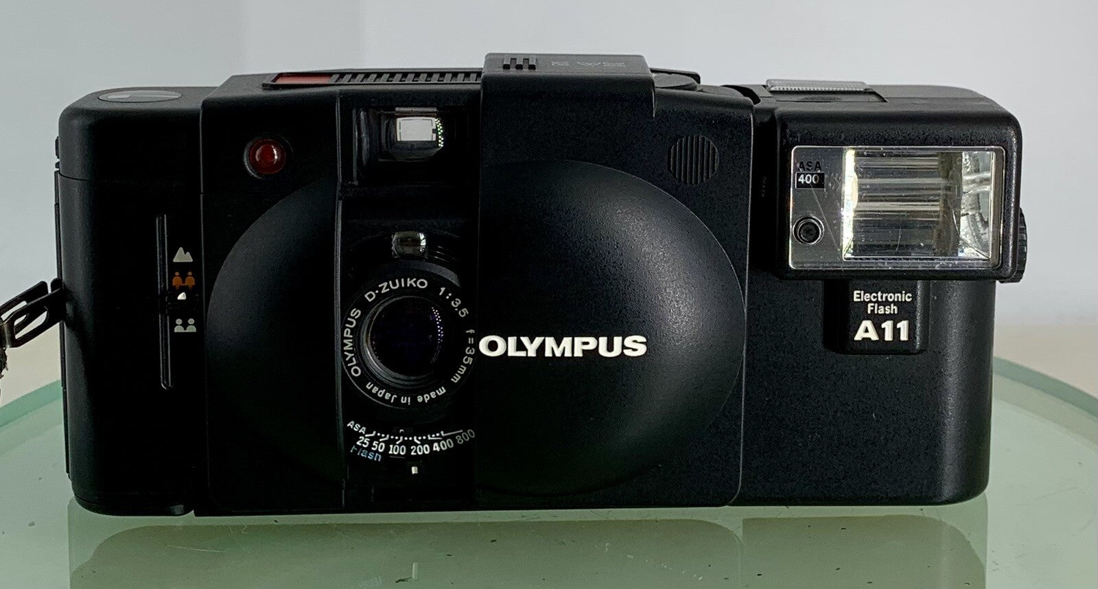 OLYMPUS XA2 Electronic Flash A11 D.ZUIKO 35mm f3.5 TESTED  POINT & SHOOT CAMERA1