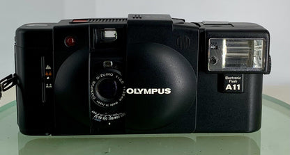 OLYMPUS XA2 Electronic Flash A11 D.ZUIKO 35mm f3.5 TESTED  POINT & SHOOT CAMERA1