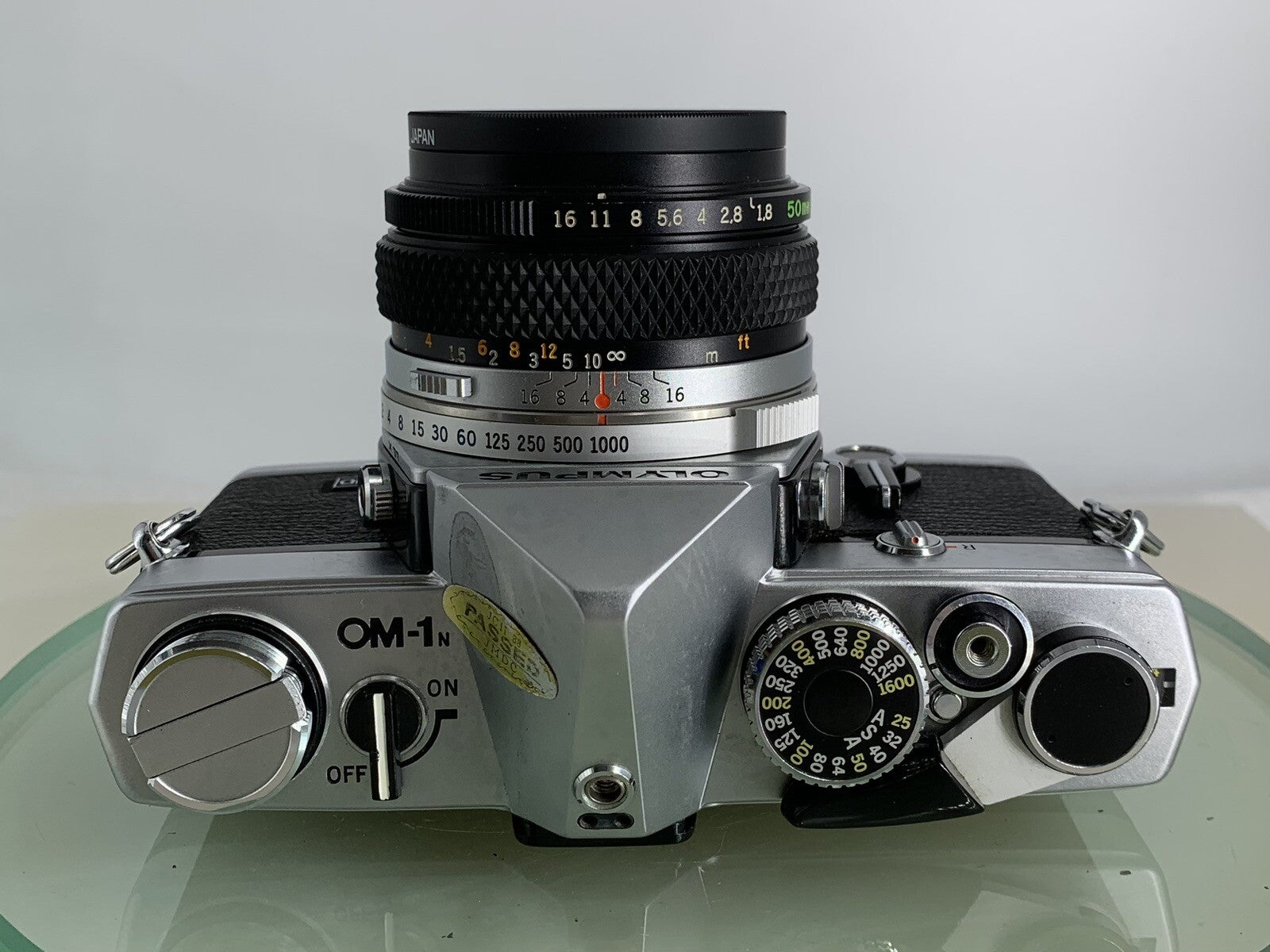 Olympus OM-1N MD 35mm Film SLR Manual Camera with Olympus 50/1.8 Zuiko Lens #3976