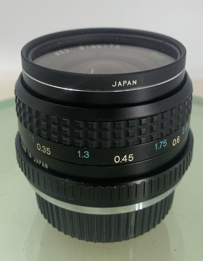 TOKINA RMC Wide-Auto Lens 28mm f/2.8 BLACK PERFECTLY WORKING TESTED - 5300