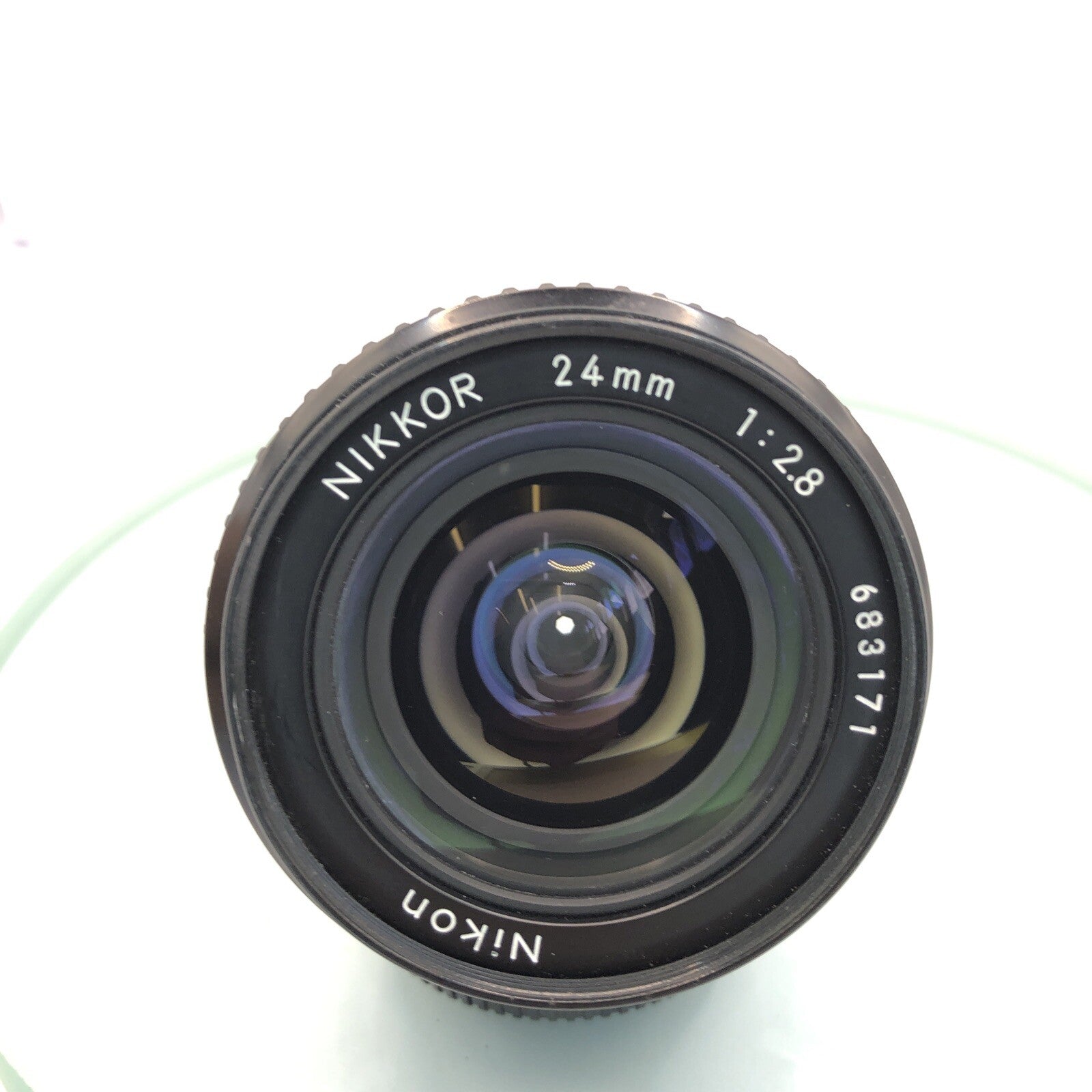 Nikon Nikkor 24mm f2.8 AIS Super Sharp Lens Mint Tested  WIDE LENS.  6231