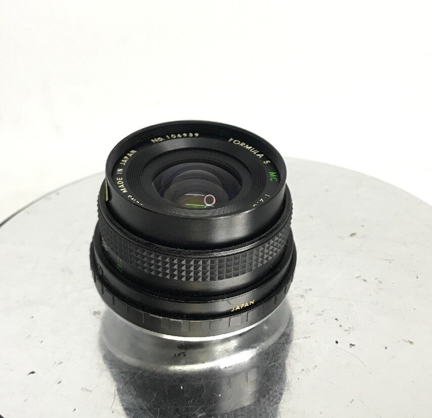 Formula 5 MC 1:2.8 f=28mm lens 49mm For Pentax Great condition #914