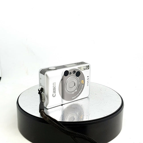 Canon IXUS L1 APS compact film camera in silver./Boxed,Great Condition #9221