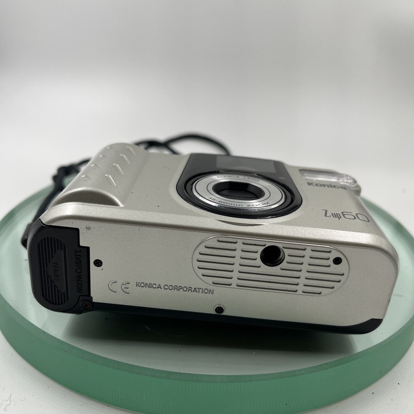 Konica Z-up 60 Silver 35-60mm Point & Shoot 35mm Film Camera #TESTED# VGC # 4534