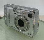 Fujifilm FINEPIX DIGITAL CAMERA A500 5.1MP NO SD CARD SILVER TESTED - 352