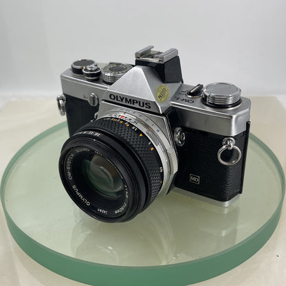 Olympus OM-1N MD 35mm Film SLR Manual Camera with Olympus 50/1.8 Zuiko Lens #7633