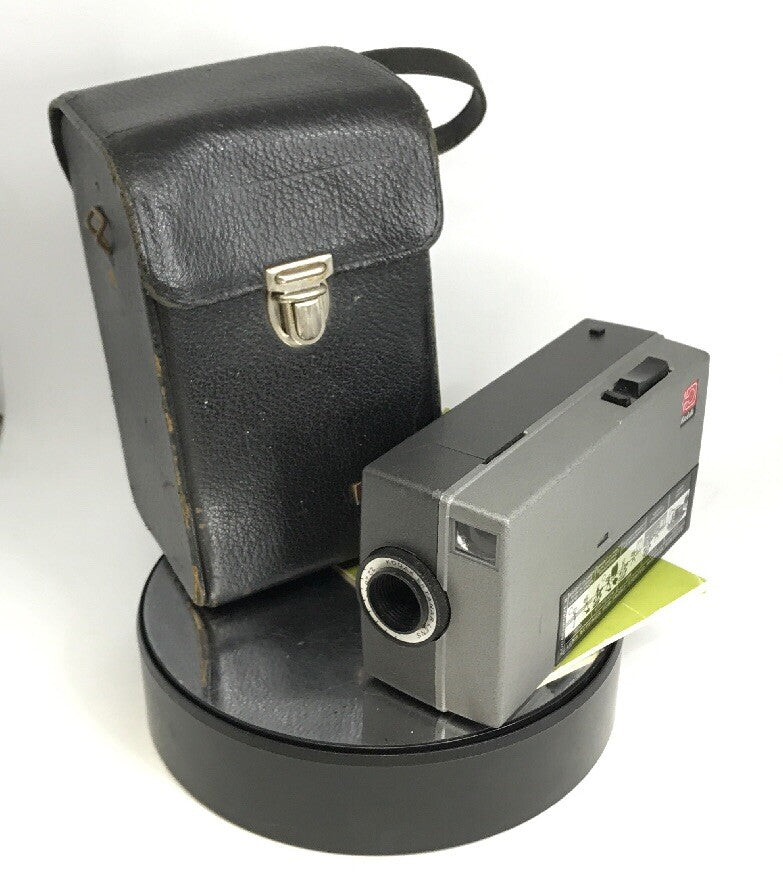 Kodak Instamatic M2 Super 8 Cine Movie Camera,Cased,manual & lenses –#5590