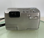 Minolta VECTIS 300 STEEL CAMERA NO CARD SILVER WITH COVER - TESTED - 9925