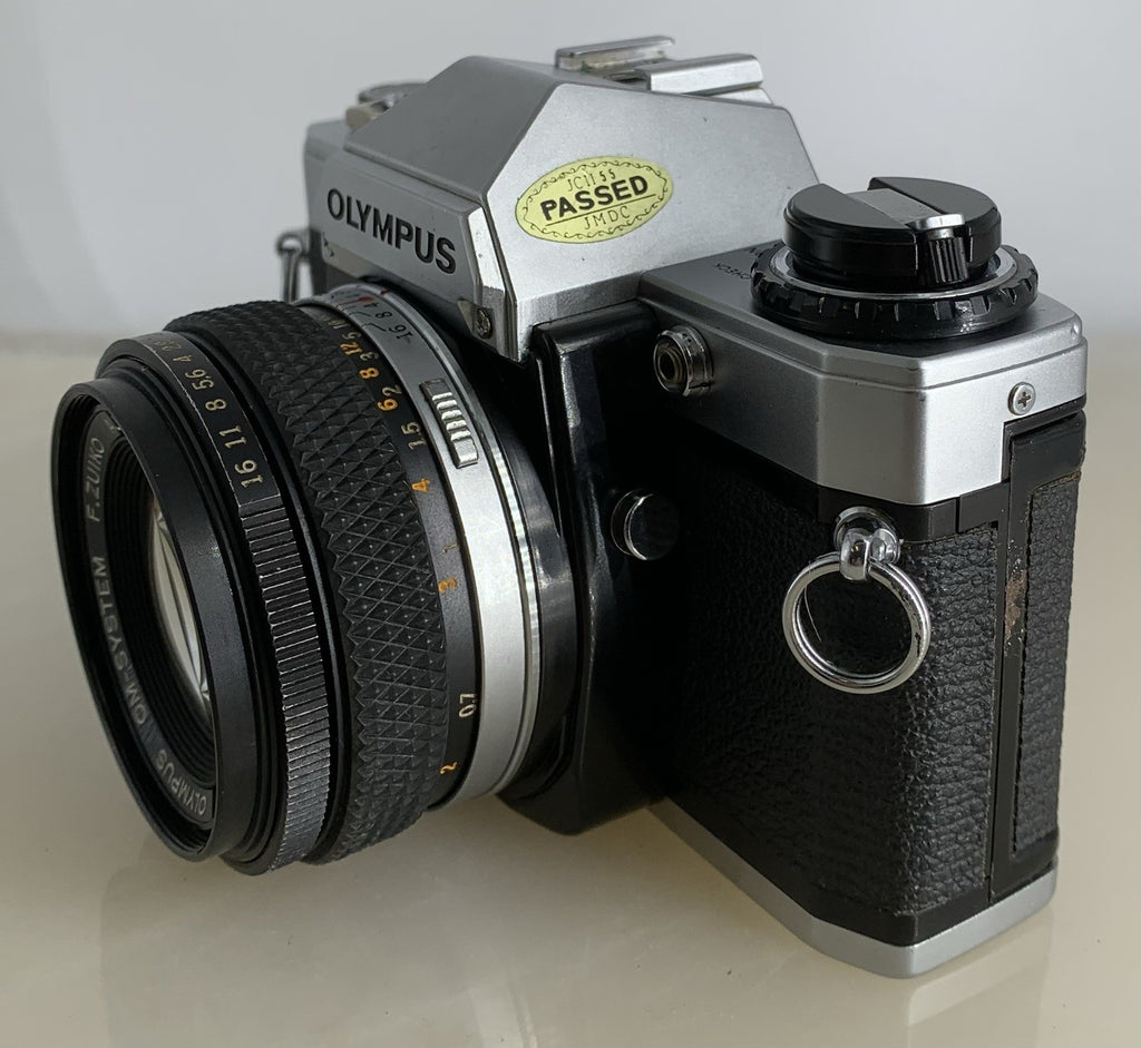 SERVICED Olympus OM10 35mm Film SLR Manual Camera + Olympus 50mm f/1:1.8 #1304