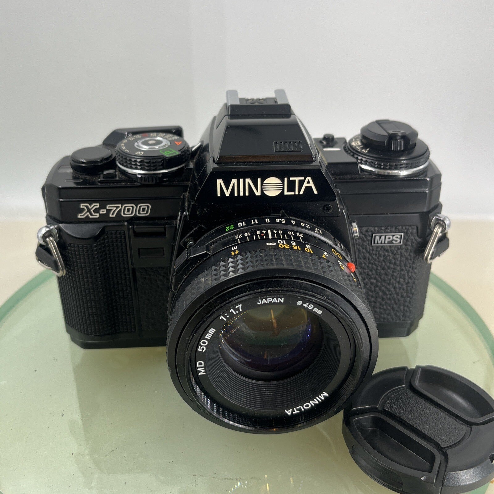 Minolta X-700 35mm Film SLR Manual Camera w-Minolta 50mm f/1.7 MD Lens ++ - #8781