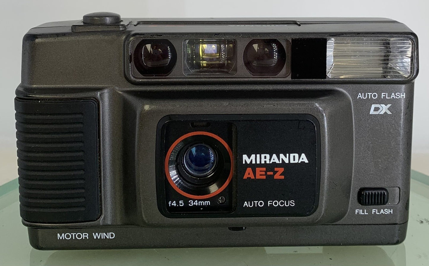 Miranda AE-Z Auto Focus + Auto Flash DX f4.5 34mm Camera + Tested - 7561