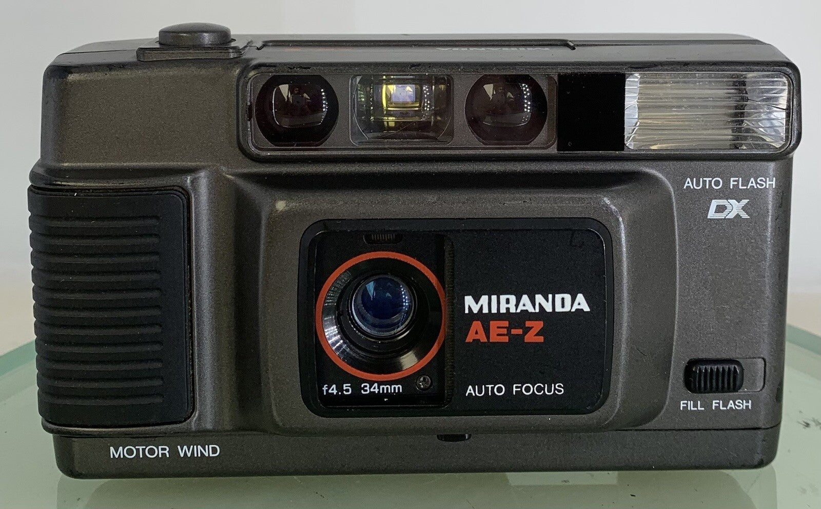 Miranda AE-Z Auto Focus + Auto Flash DX f4.5 34mm Camera + Tested - 7561